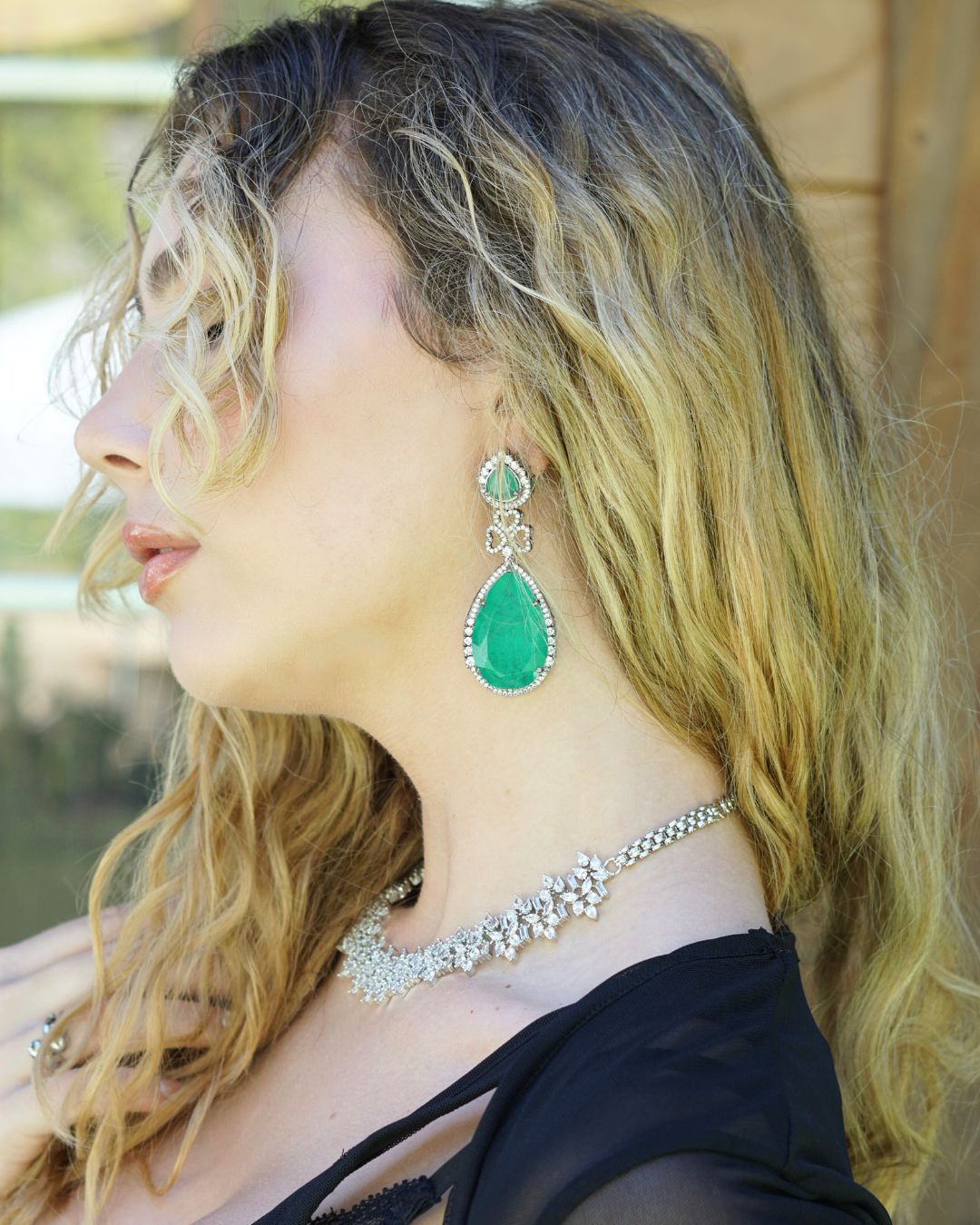 Timeless Emerald Earrings