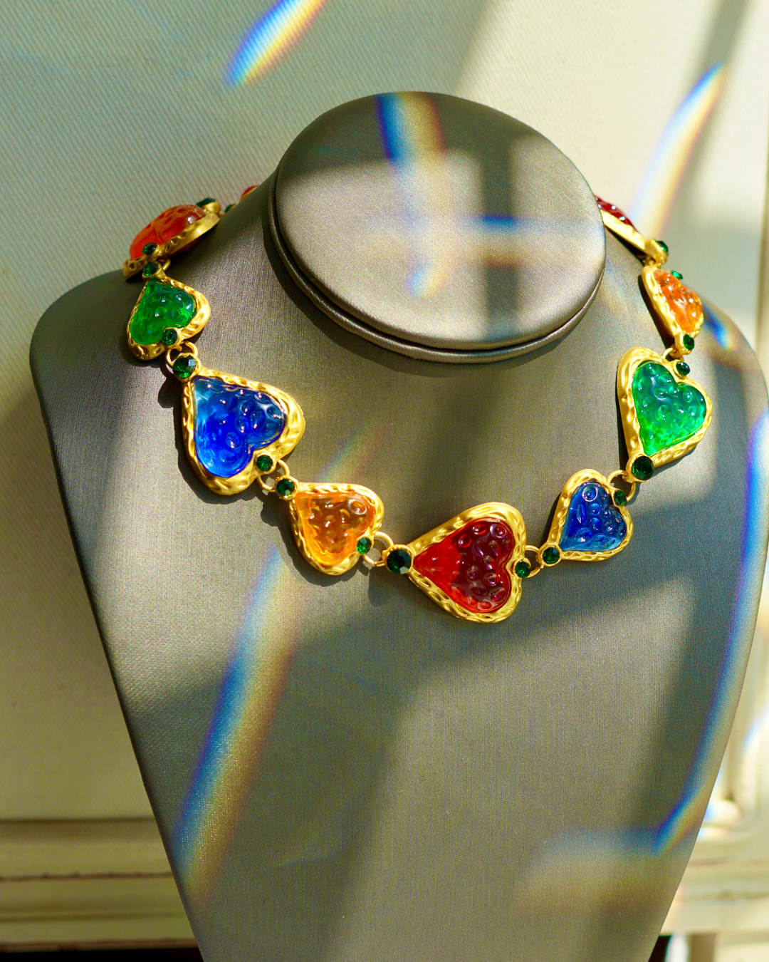 LA Hearts Necklace