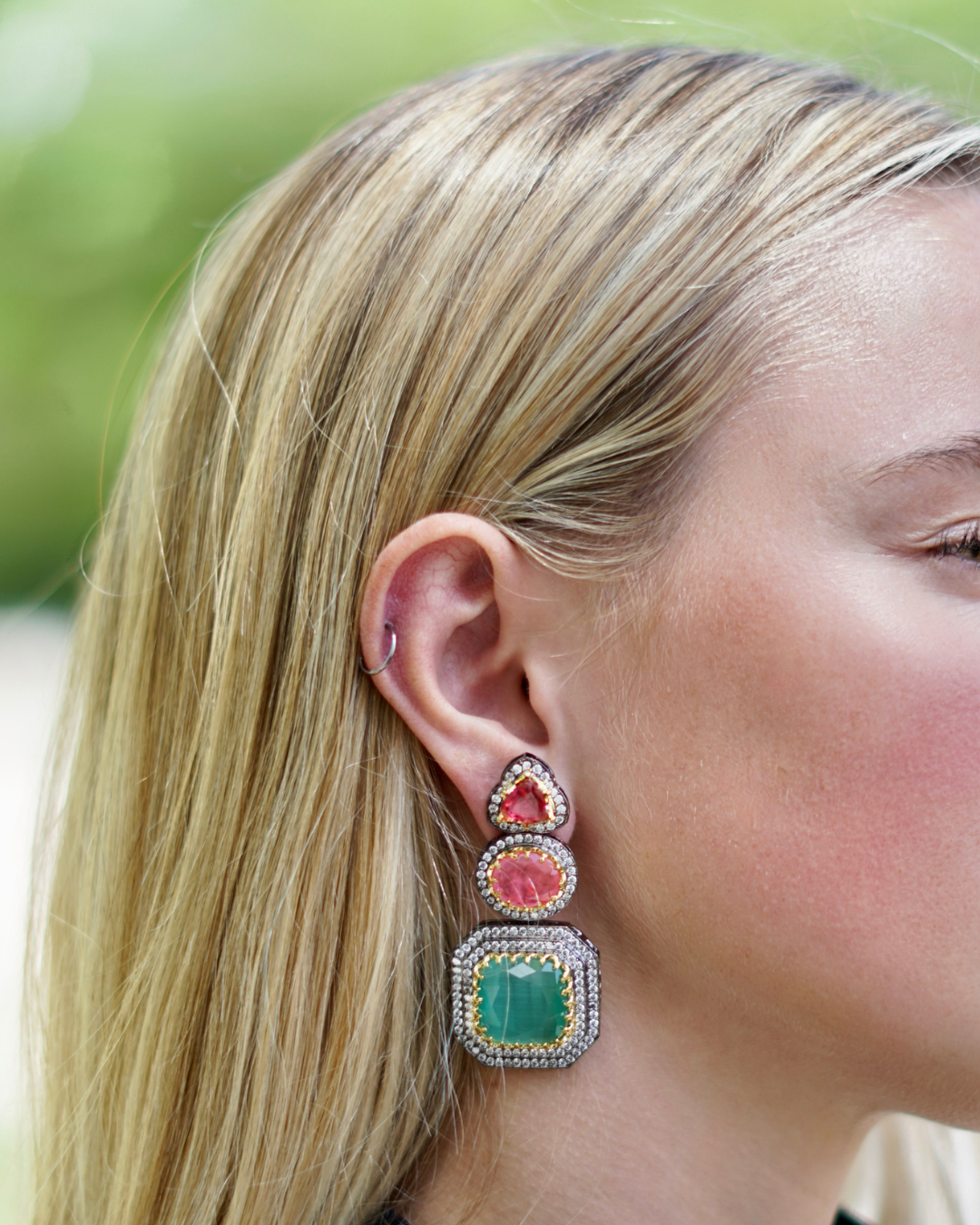 Victorian Rose Earrings