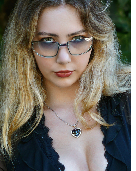Black Heart Necklace