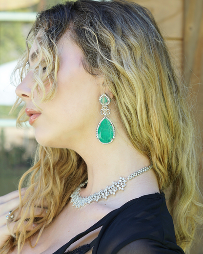Timeless Emerald Earrings